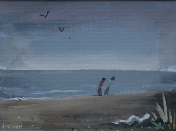 Windy Beach by Barry Trower (1985).