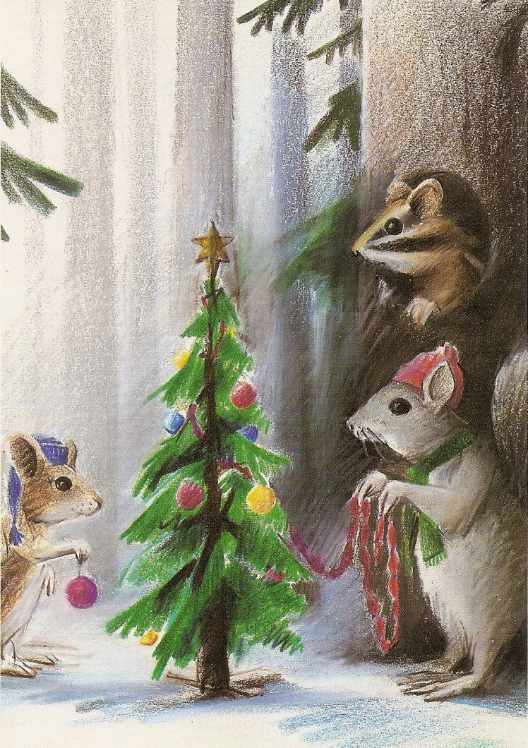 Christmas in the Woods by Barry Trower.