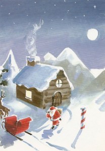 At the North Pole by Barry Trower.