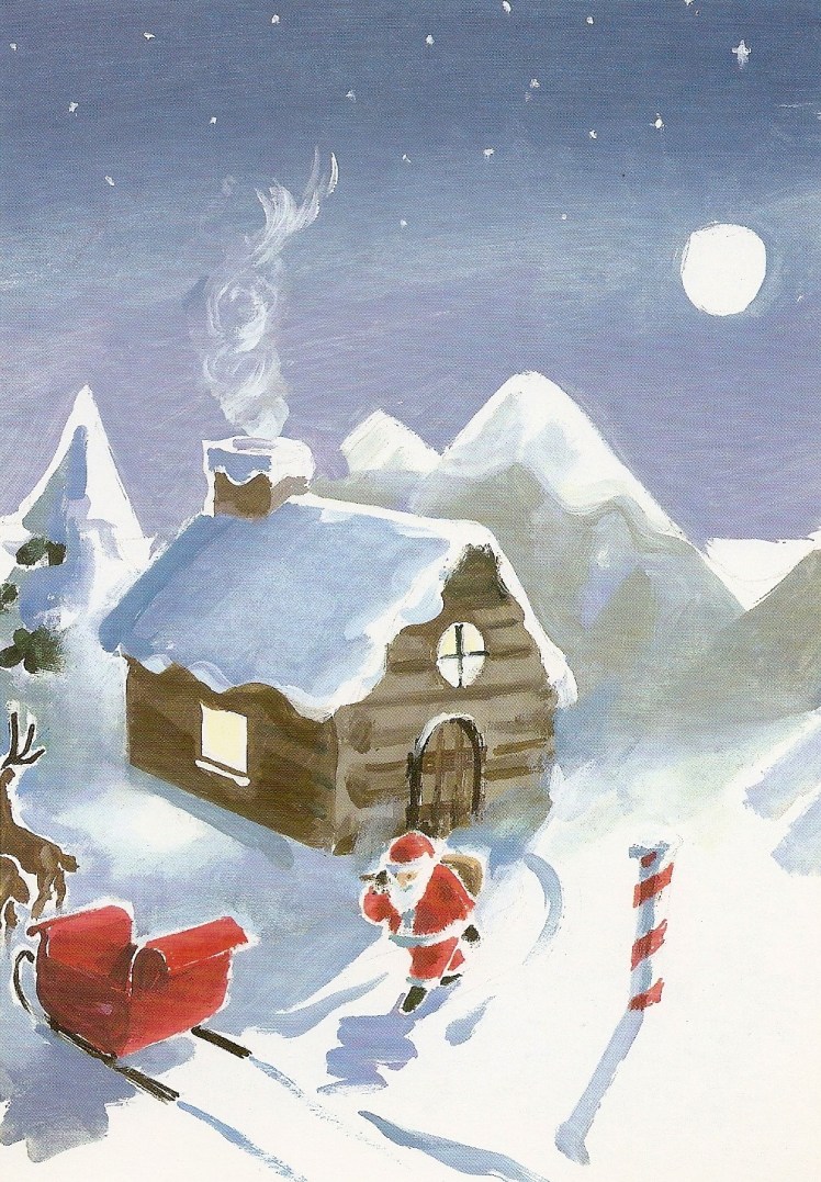At the North Pole by Barry Trower.