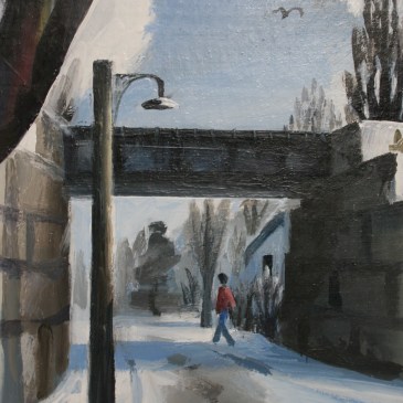 Gunn St. Winter by Barry Trower (1986).
