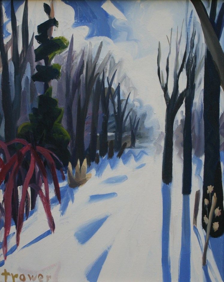 Winter Walk by Barry Trower (1988).