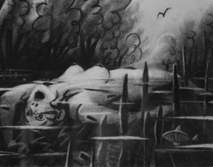 Ophelia by Barry Trower (1987).