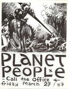 Planet People, St. George and the Dragon by Barry Trower.