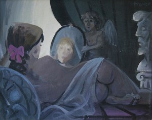 Venus and Cupid by Barry Trower (1990).