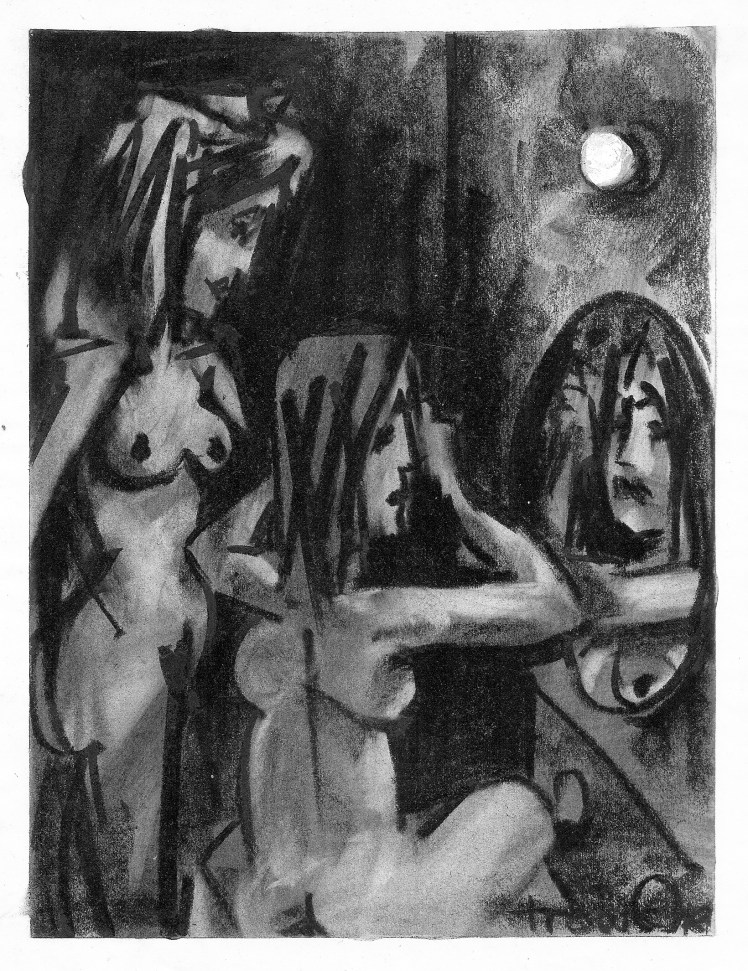 Two Nudes by Barry Trower (1981).