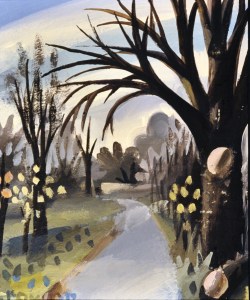 To the Mill, Autumn, by Barry Trower (1986).