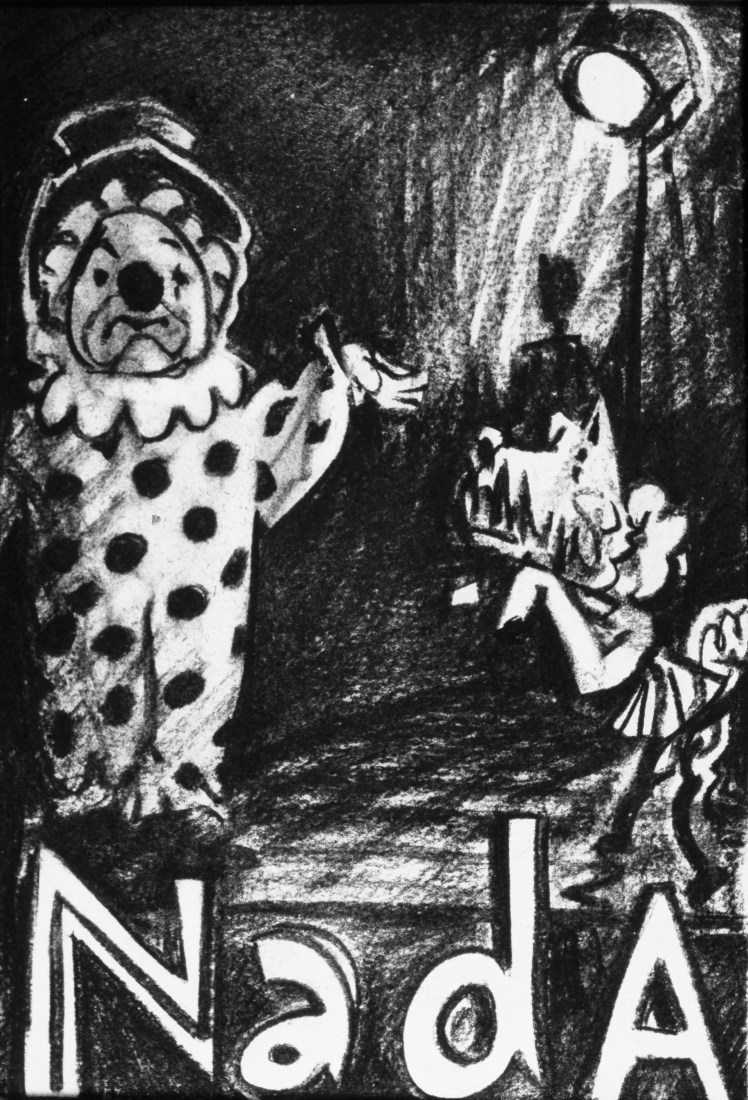 Nada by Barry Trower (1989) [Cover for a magazine].