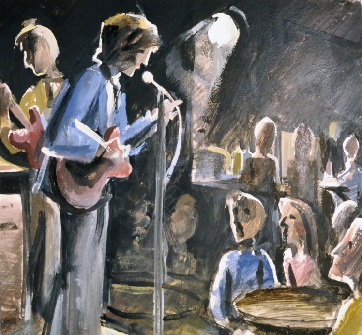 Sketch for a Mural II by Barry Trower (1991).