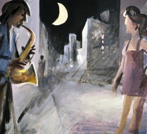 Sketch for a Mural III by Barry Trower (1991).