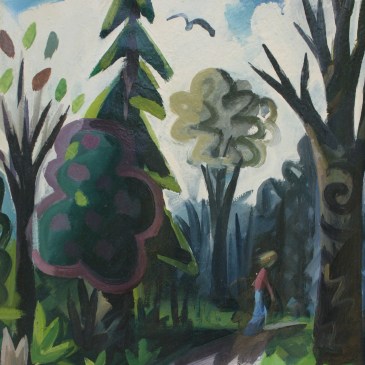 Through the Woods, Autumn by Barry Trower (1988).